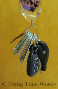 My organized key ring