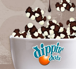 Dippin' Dots free sample on ice cream day eve