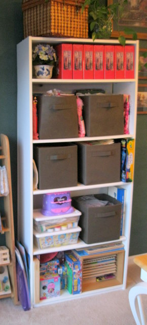Dining Room: Container Organization Improvement