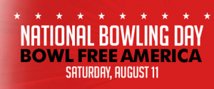 Free Game of Bowling on 8/11/12