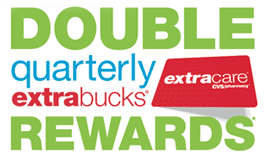 CVS double quarterly extra bucks