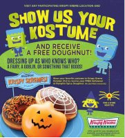 Free Krispy Kreme doughnut - Halloween