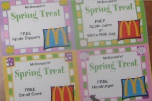 McDonald's: $1 Spring Treat Coupon booklet