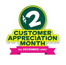 Subway: Customer Appreciation Month