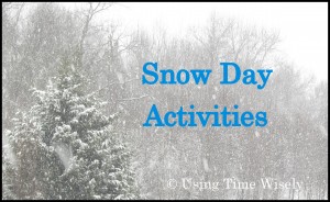 2014: Snow Day Activities