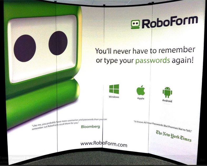 roboform one time password