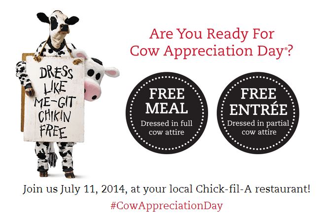 chick fil a cow appreciation day shirts